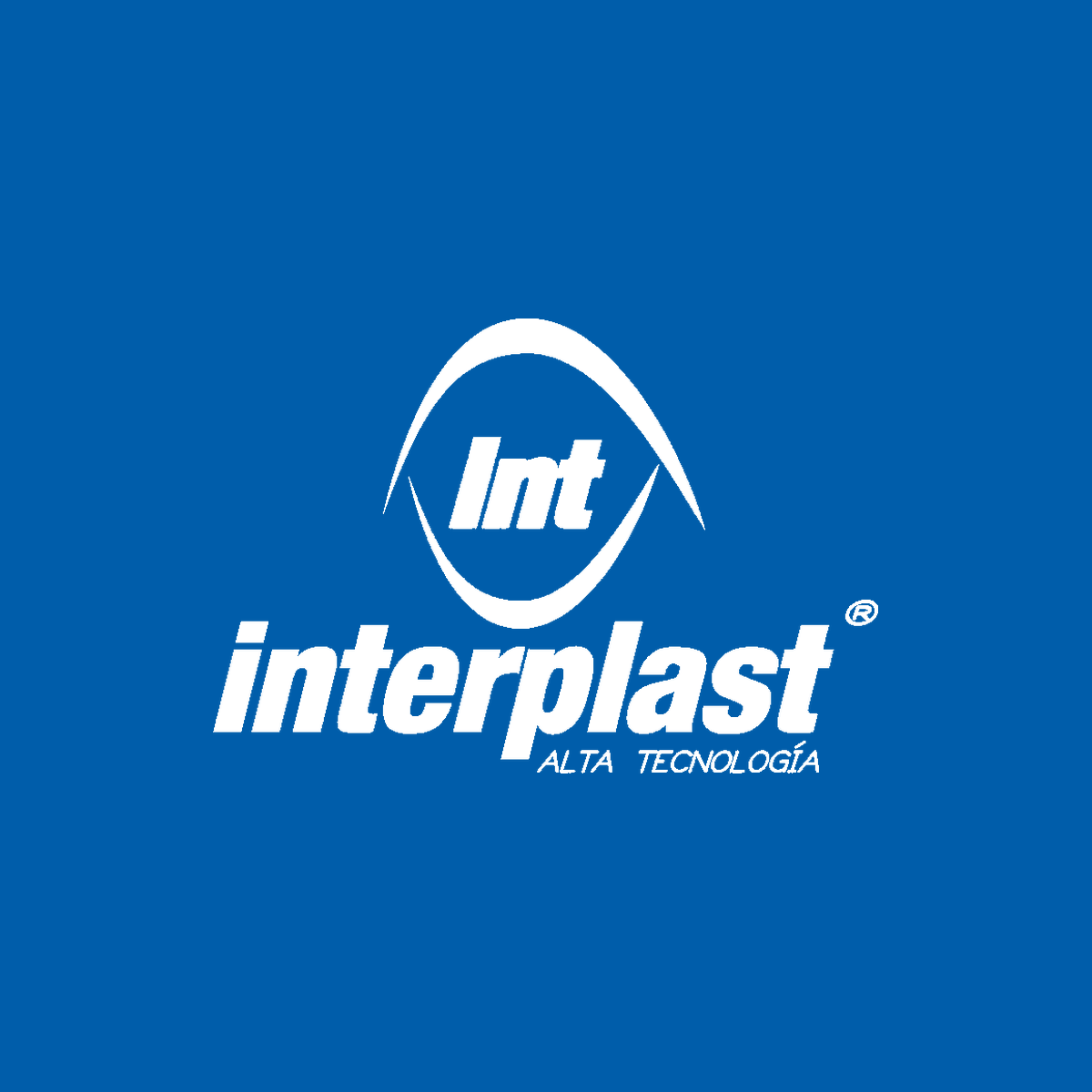 Logo oficial Interplast sobre color principal