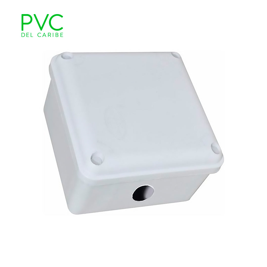 CAJA DE PASO 10 X 10 X 5 CAMARA BLANCA.