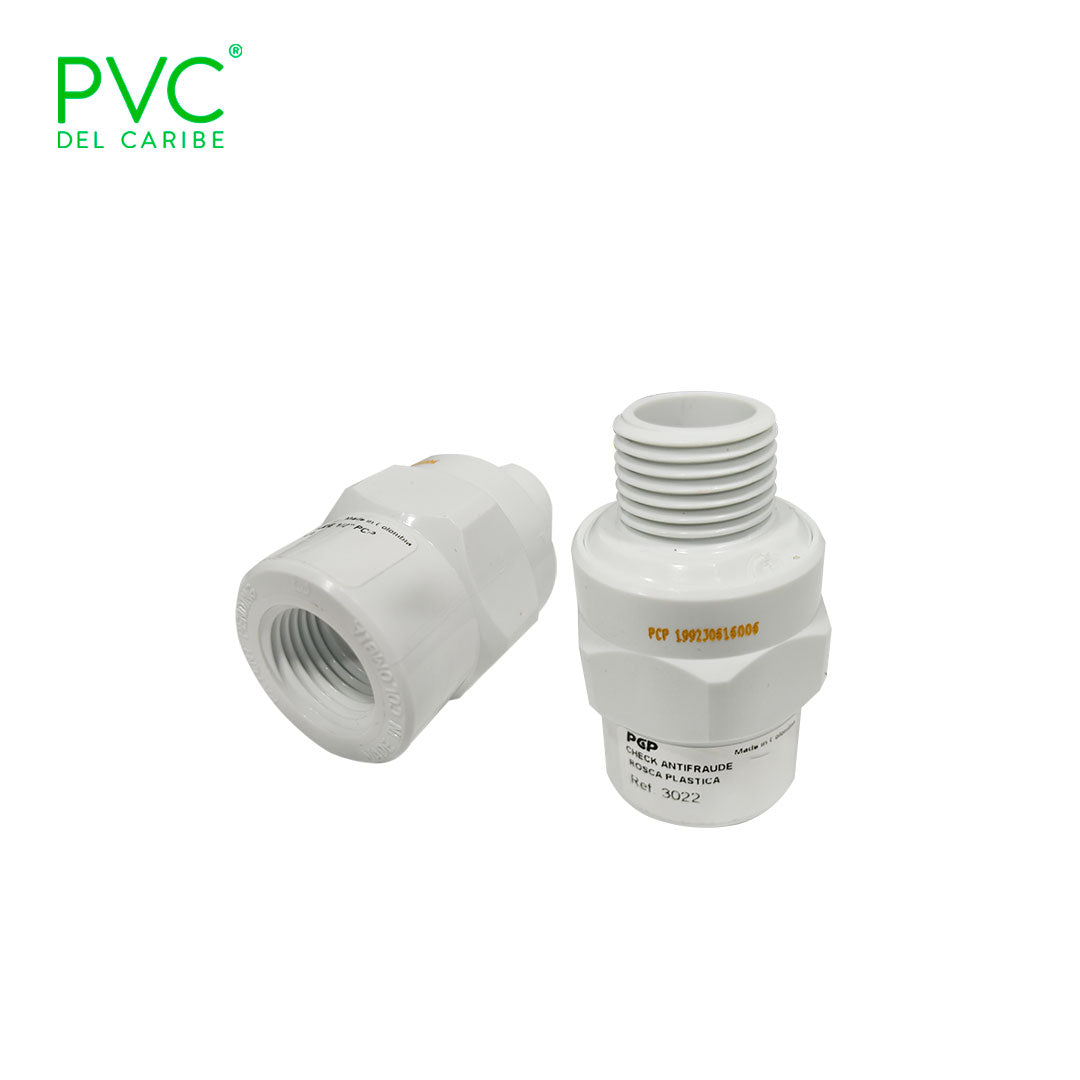 CHEQUE ANTI-RETORNO PVC PCP — PVC Del Caribe