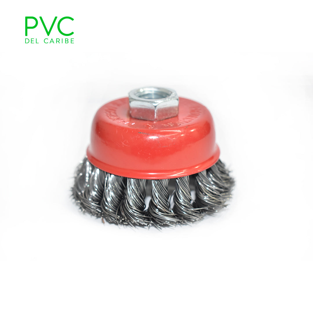 GRATA COPA TRENZADA 3" X 5/8 VHARBOR