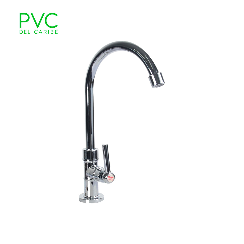 Llave Lavaplatos Monomando Cuello Cisne Llave Lavaplatos