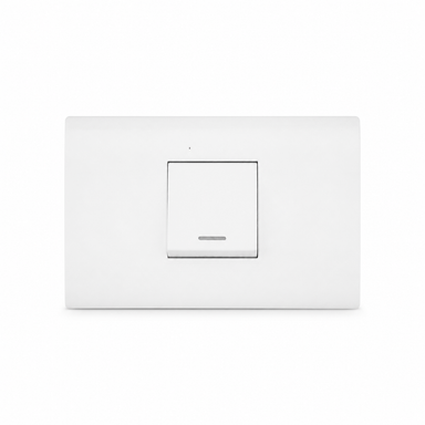 INTERRUPTOR SENCILLO CUADRADO BLANCO CONMUTABLE UDUKE
