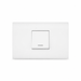 INTERRUPTOR SENCILLO CUADRADO BLANCO CONMUTABLE UDUKE