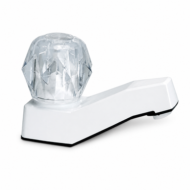 LLAVE LAVAMANOS BLANCA DIAMANTE RIOPLAST