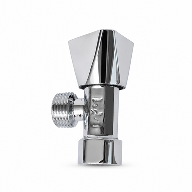 Llave Abasto Plastica Cromada 1/2 Fermetal