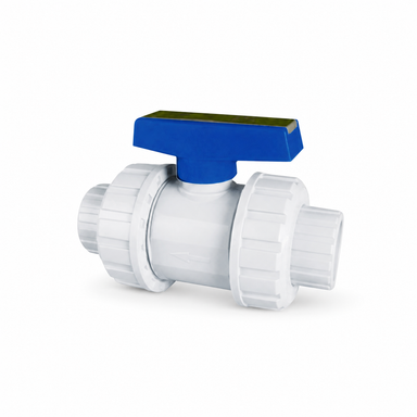 Valvula Bola PVC Doble Universal Lisa