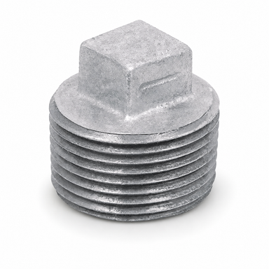Tapón Macho Galvanizado 3/8