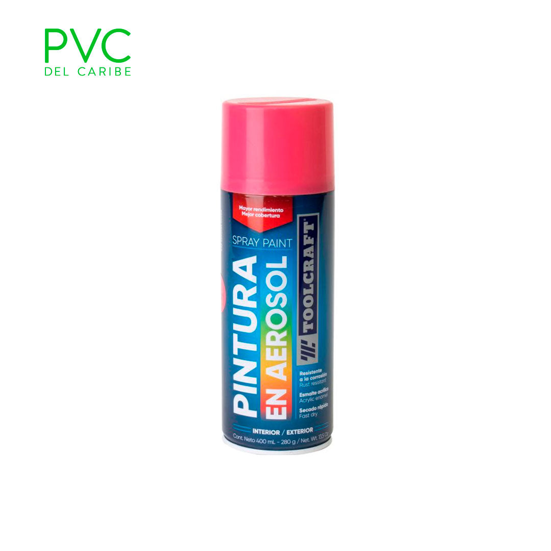 NextAcril - Pintura acrílica en aerosol Brillante con excelente adherencia  en plástico RAL 3017 Rosa ES